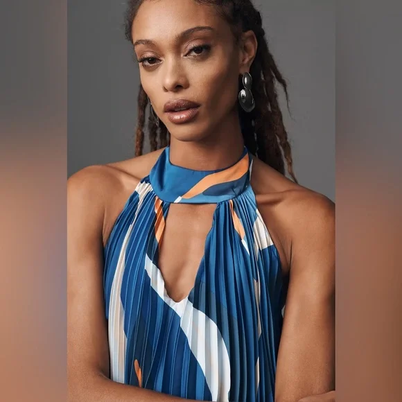 Hutch Halter Pleated Romper - Picture 3 of 3